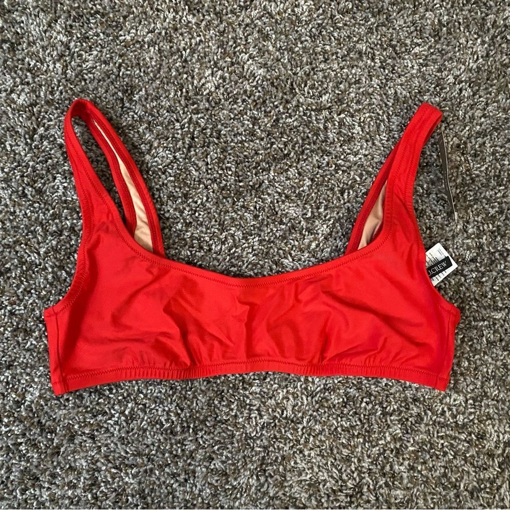 J. Crew Heritage scoopneck bikini top